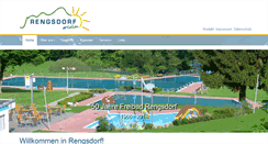 Desktop Screenshot of kurortrengsdorf.de